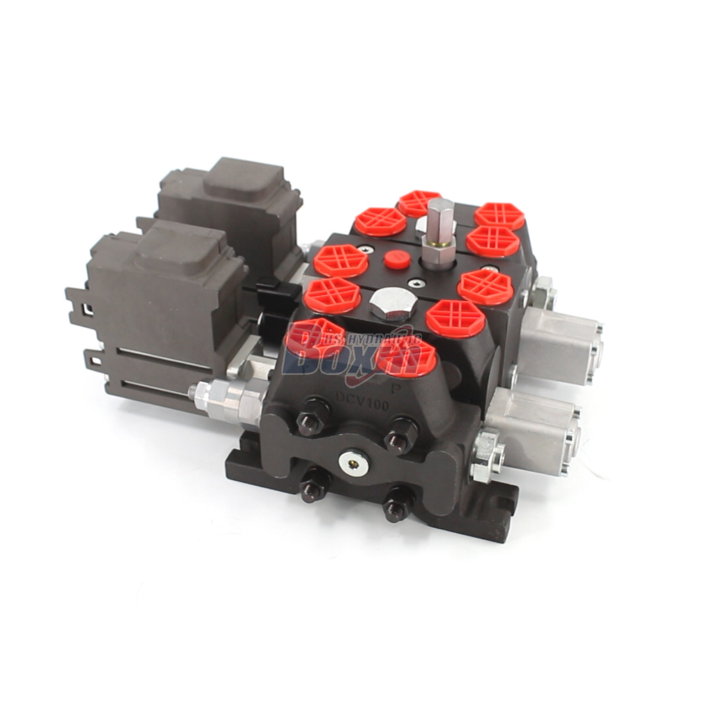 OEM ODM Custom Manufacturing Service for DCV100EMA-YT-JYT-J-K Electric Motor 2 Spool Sectional Directional Valve main image